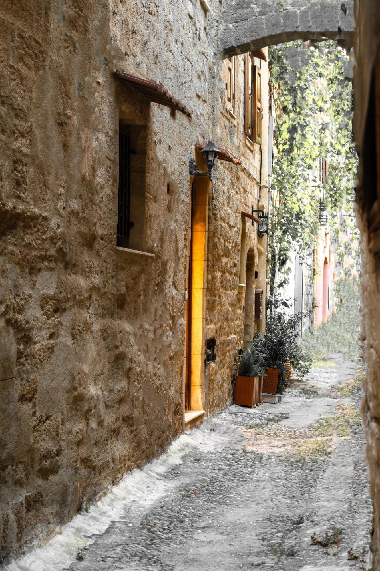 Rhodes City Odysseus Luxury Houseヴィラ エクステリア 写真